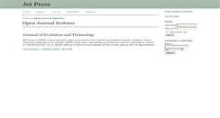 Desktop Screenshot of jet.jetpress.org