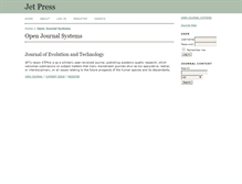 Tablet Screenshot of jet.jetpress.org