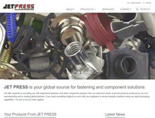 Tablet Screenshot of jetpress.com