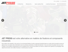 Tablet Screenshot of fr.jetpress.com
